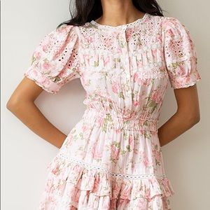 LoveShackFancy Augustine mini dress